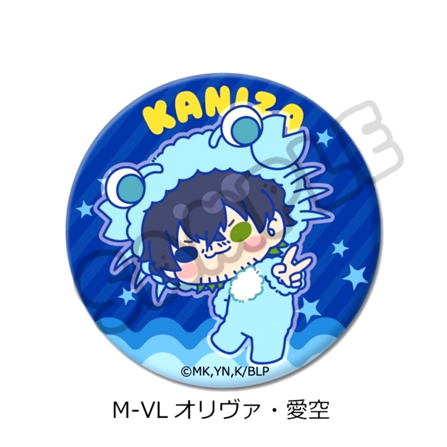 TV Anime Blue Lock Vol.11 Round Can Badge (57mm) M-VL (Oliver Aiku) [NEW]