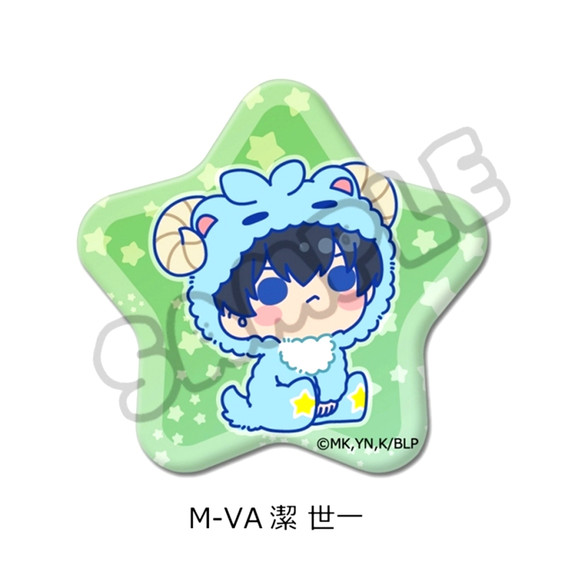 TV Anime Blue Lock Vol.11 Star-Shaped Can Badge M-VA (Yoichi Isagi) [NEW]