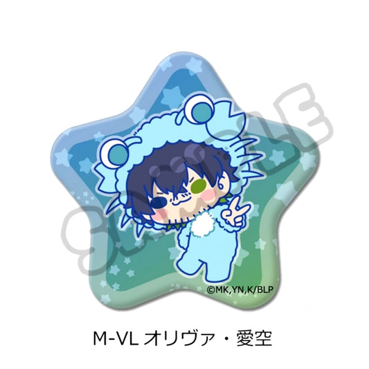 TV Anime Blue Lock Vol.11 Star-Shaped Can Badge M-VL (Oliver Aiku) [NEW]