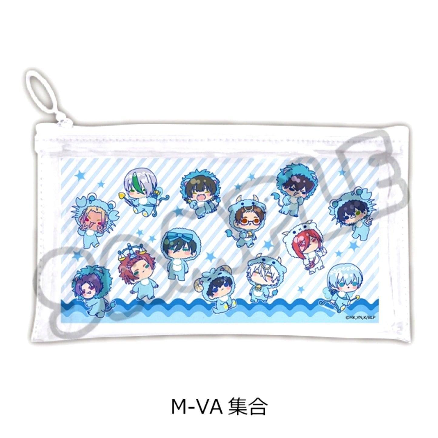 TV Anime Blue Lock Vol.11 Flat Clear Pouch M-VA (Group) [NEW]