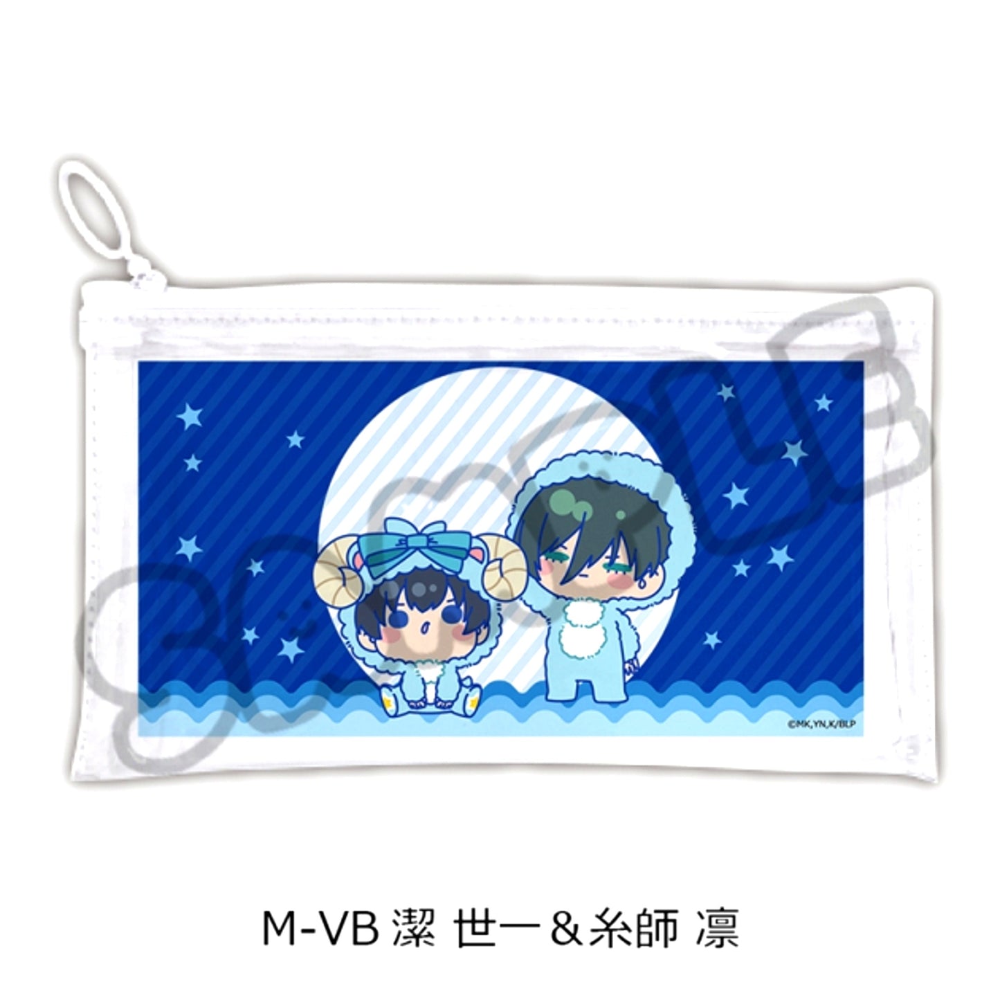 TV Anime Blue Lock Vol.11 Flat Clear Pouch M-VB (Yoichi Isagi & Rin Itoshi) [NEW]