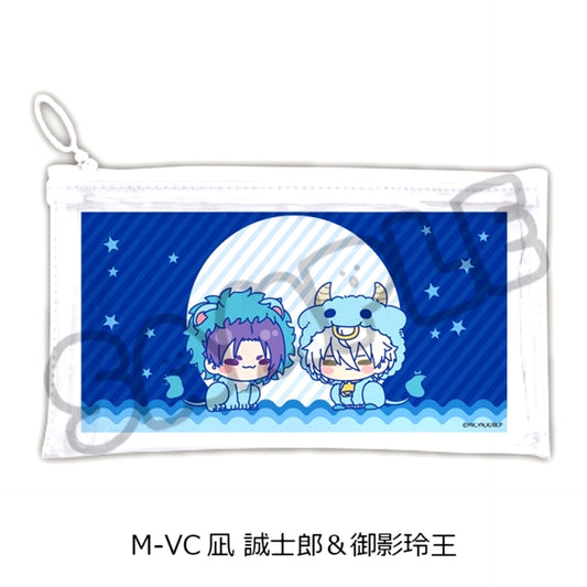 TV Anime Blue Lock Vol.11 Flat Clear Pouch M-VC (Seishiro Nagi & Reo Mikage) [NEW]