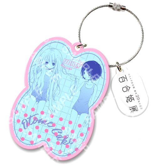 Yuri Hime 20th Anniversary Exhibition Acrylic Keychain 01: Mako Takahashi [NEW]