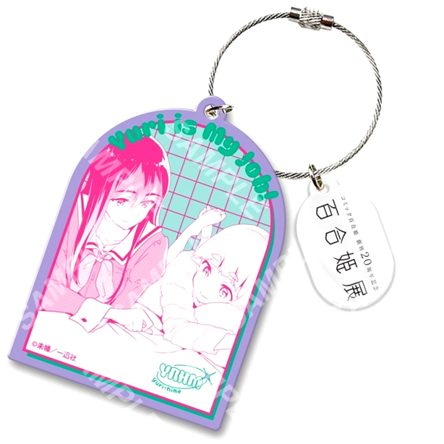 Yuri Hime 20th Anniversary Exhibition Acrylic Keychain 18: Mihata [NEW]