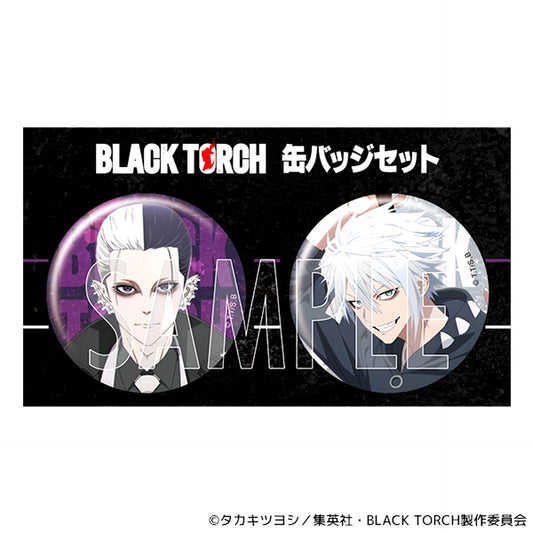 BLACK TORCH Can Badge Set / Tenki Koga [NEW]
