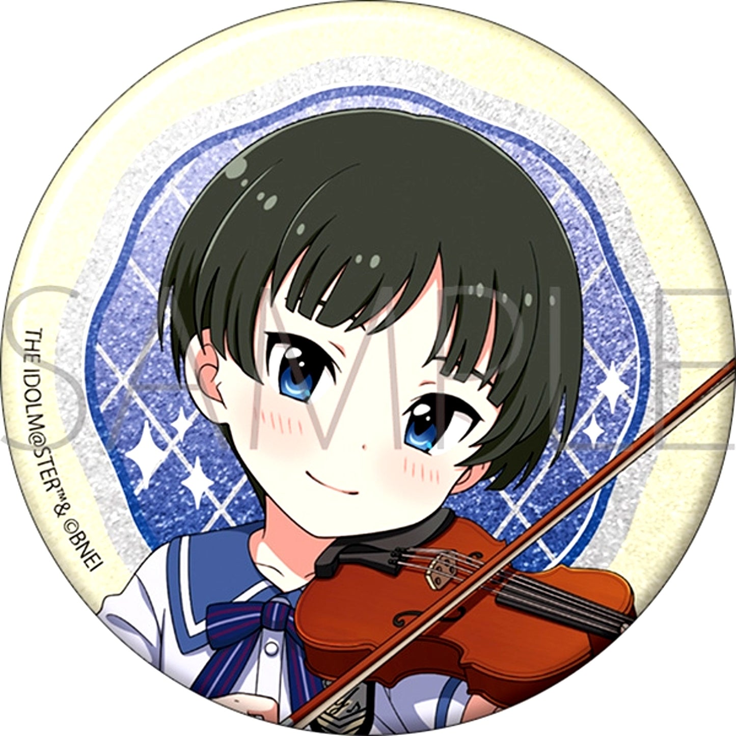 THE IDOLM@STER SideM Glitter Can Badge / Rei Kagura Remember Shot [NEW]