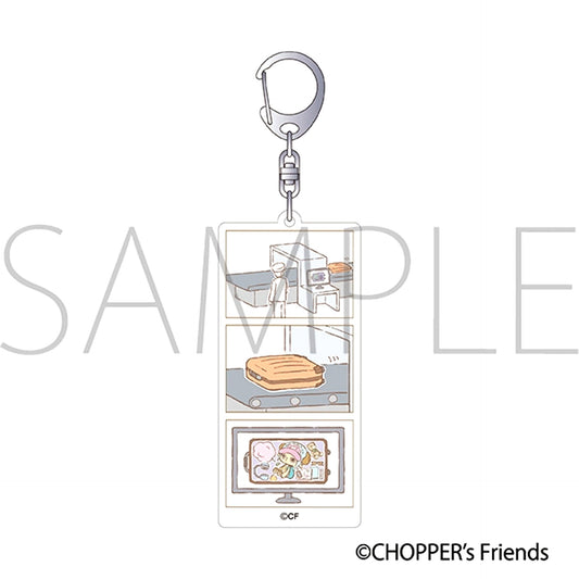 CHOPPER's Acrylic Keychain /baggage Goods - Keychain [NEW]