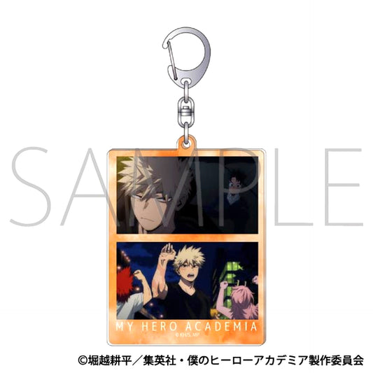 My Hero Academia Famous Scene Acrylic Keychain / Bakugo Katsuki Goods - Keychain [NEW]
