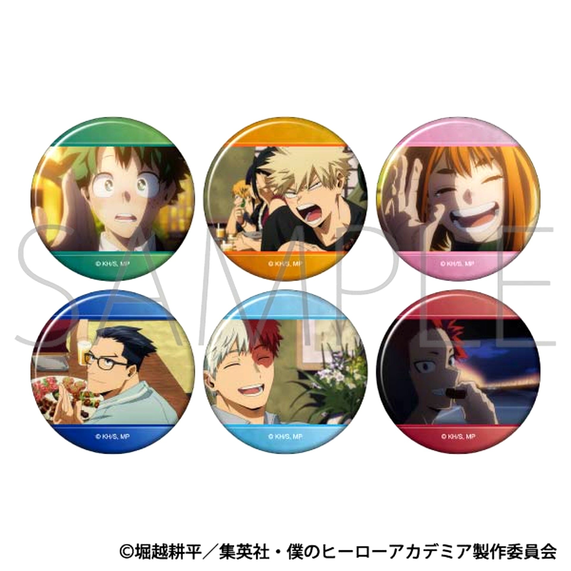 My Hero Academia Famous Scene Chara Badge Collection Goods - Badge [NEW]