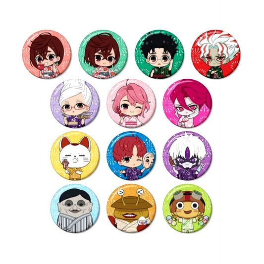TV Anime Dandadan Trading Chibi Chara Summer Festival ver. Glitter Button Goods - Bache with with Benefits Bonus [NEW]