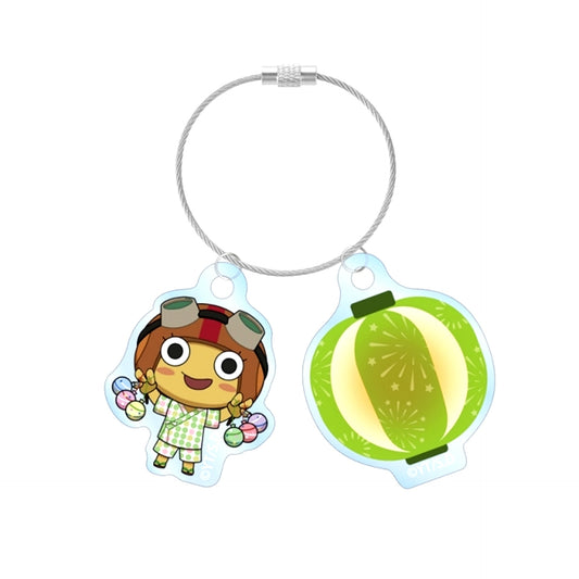 Dan Da Dan TV Anime Chiquitita Chibi Character Summer Festival ver. Double Wire Acrylic Keychain [NEW]