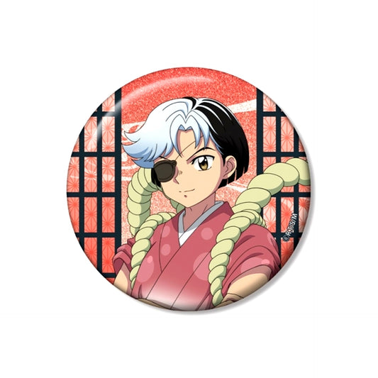 TV Anime MAO Hyakka 75mm Glitter Can Badge [NEW]