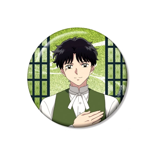 TV Anime MAO Kamon 75mm Glitter Can Badge [NEW]