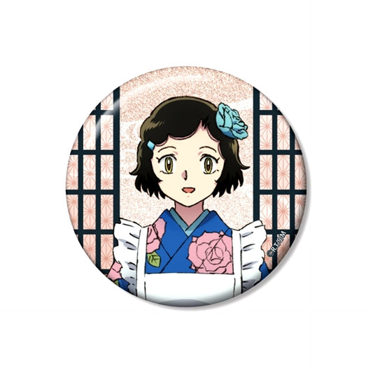TV Anime MAO Tenko 75mm Glitter Can Badge [NEW]