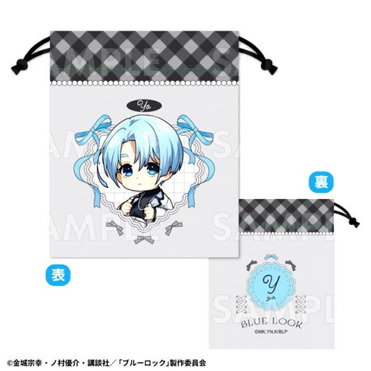 TV Anime Blue Lock Balletcore Style Chibi Character ver. Drawstring Pouch (Yo Hiori) [NEW]