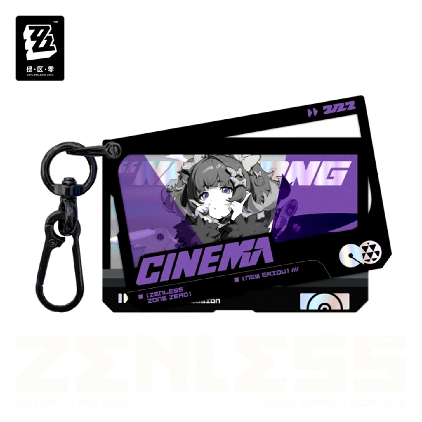 Zenless Zone Zero Mindscape Cinema Series Slide Acrylic Keychain Delusion Angel Nangong Yu [NEW]