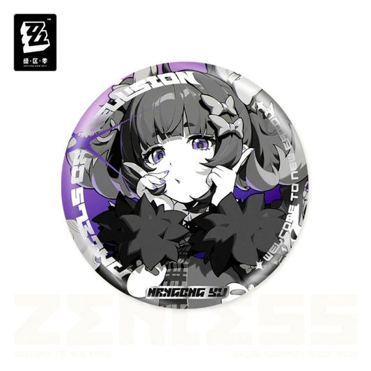 Zenless Zone Zero Mindscape Cinema Series Reflect Can Badge Angels of Delusion Nangong Yu [NEW]