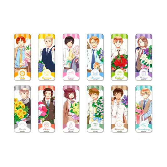 Anime Hetalia World Stars Long Button Collection Goods - Bache [NEW]
