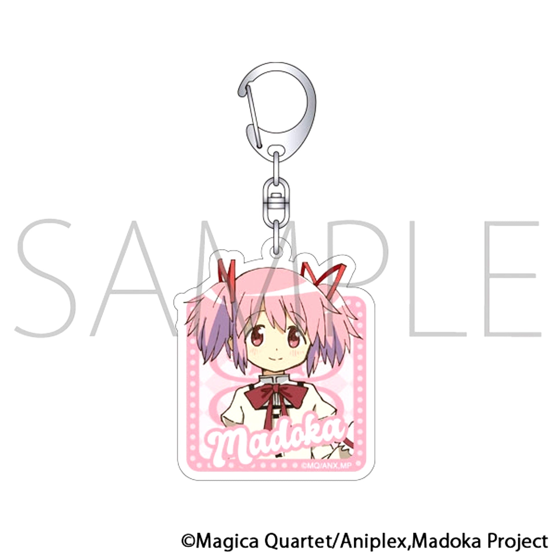 Puella Magi Madoka Magica Glitter Acrylic Keychain / Madoka Kaname [NEW]