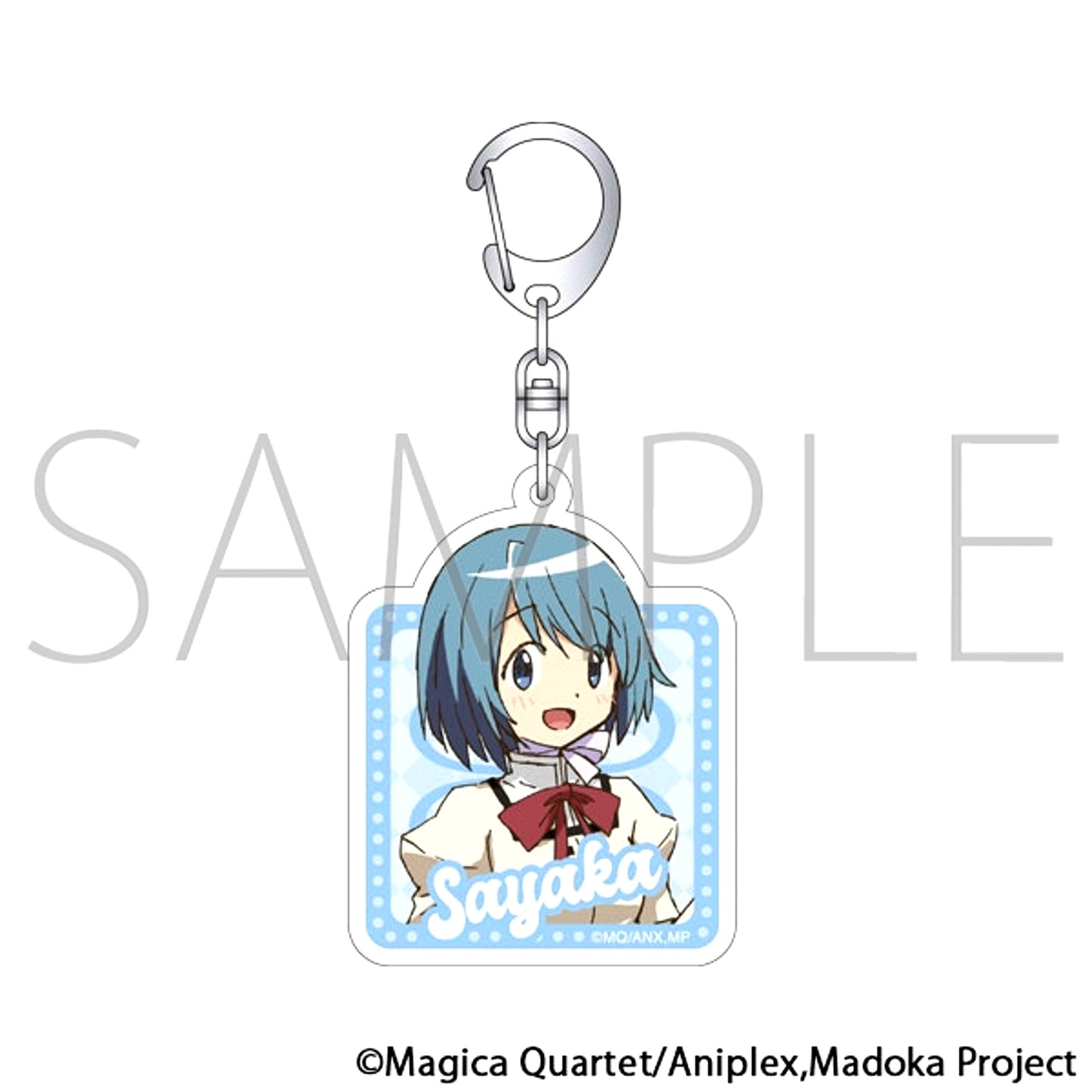 Puella Magi Madoka Magica Glitter Acrylic Keychain / Sayaka Miki [NEW]