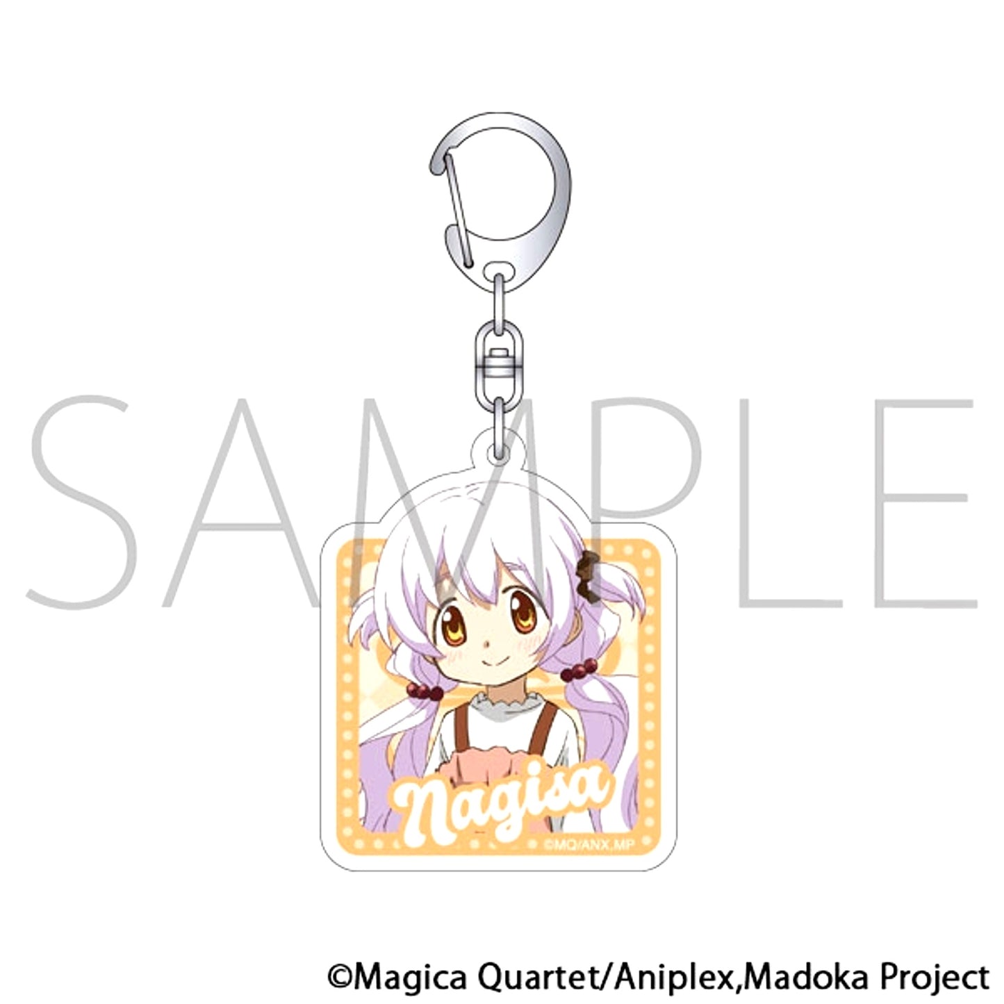 Puella Magi Madoka Magica Glitter Acrylic Keychain / Nagisa Momoe [NEW]