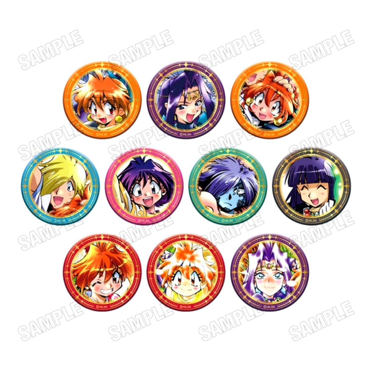 Slayers Button Collection Goods - Badge vol.2 [NEW]