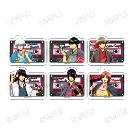 Anime Gintama Acrylic Badge Collection Goods - Bache MUSICver. [NEW]