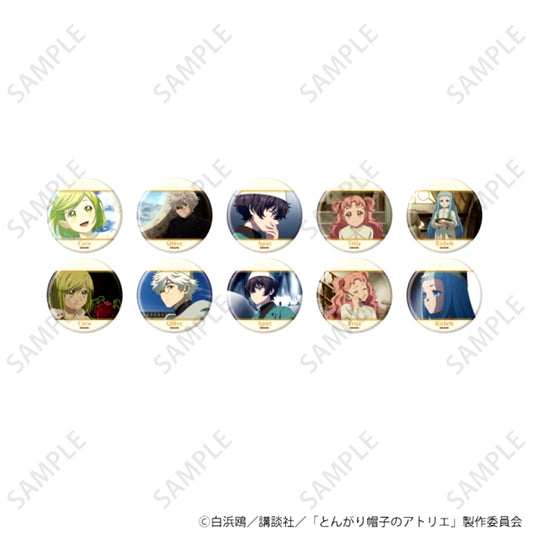 TV Anime Witch Hat Atelier Button 02/ Blind (All 10 Types)(Scene Illust) Goods - Bache [NEW]