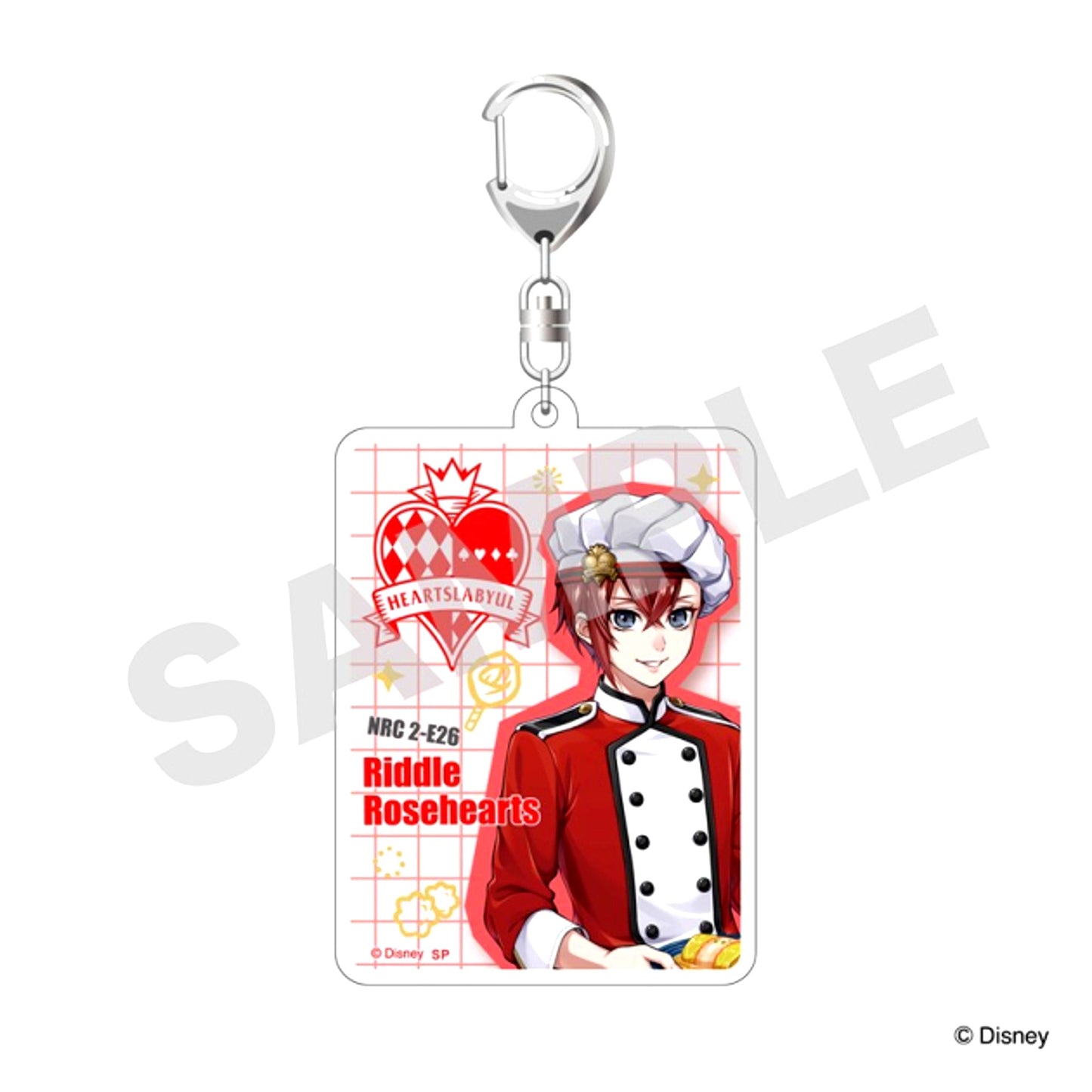 Disney Twisted-Wonderland Master Chef Riddle Acrylic Keychain Animate Limited [NEW]