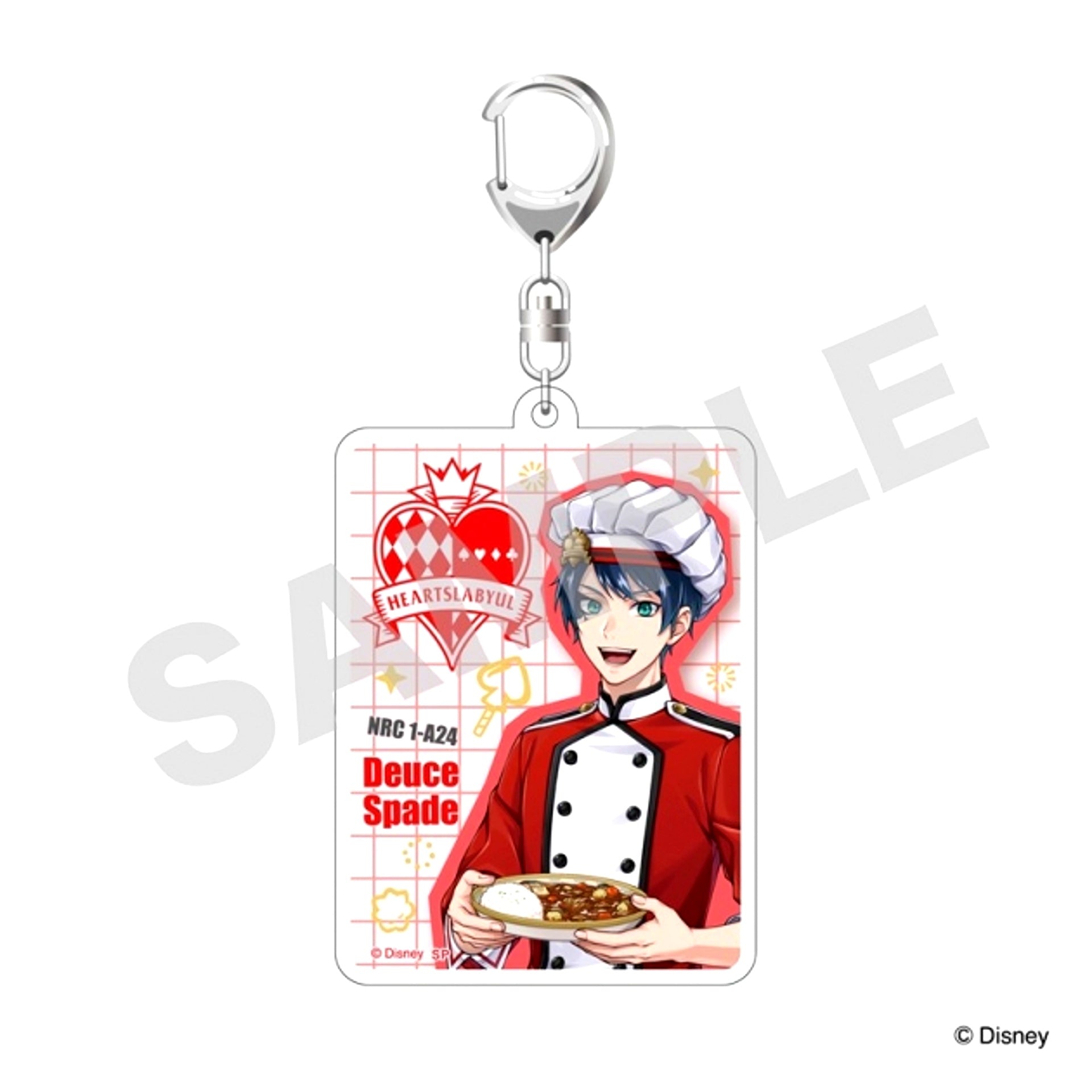 Disney Twisted-Wonderland / Master Chef / Deuce / Acrylic Keychain (Animate Limited) [NEW]