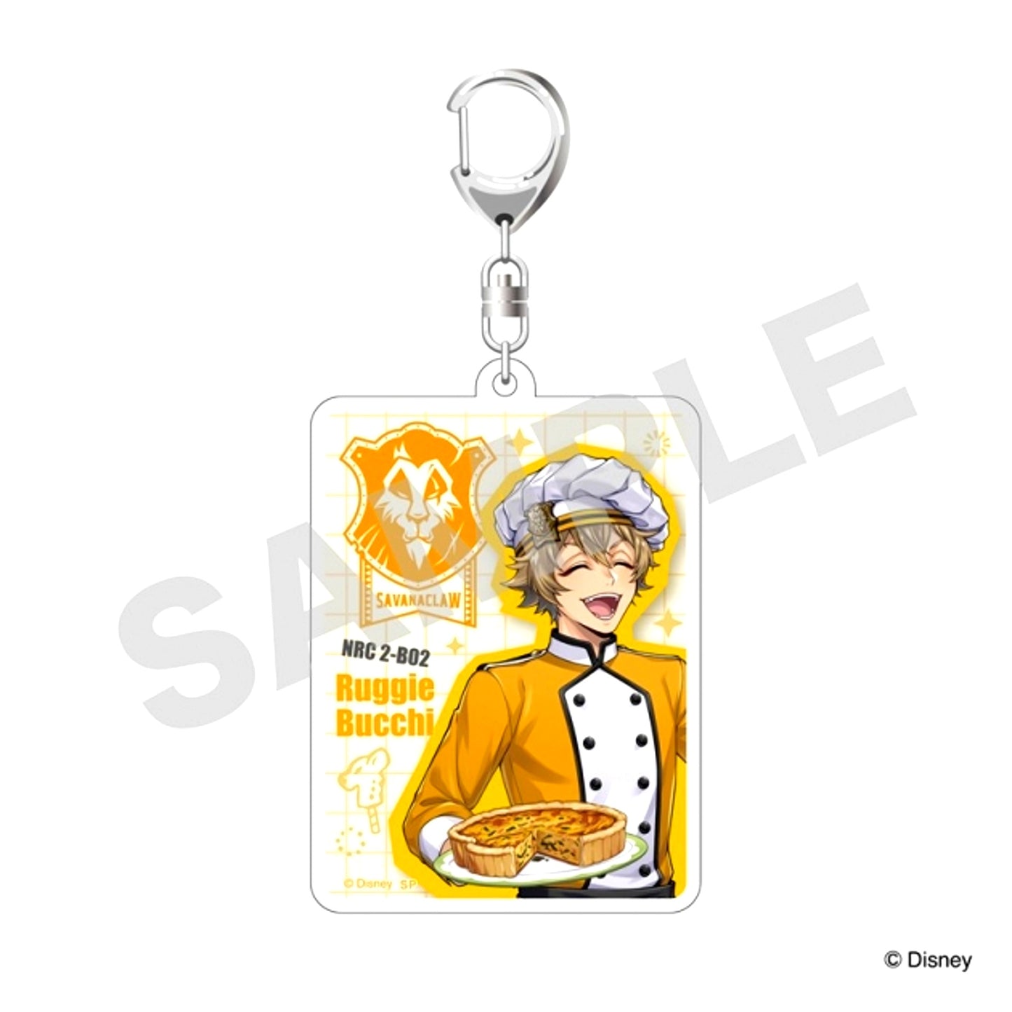 Disney Twisted-Wonderland / Master Chef / Ruggie / Acrylic Keychain (Animate Limited) [NEW]