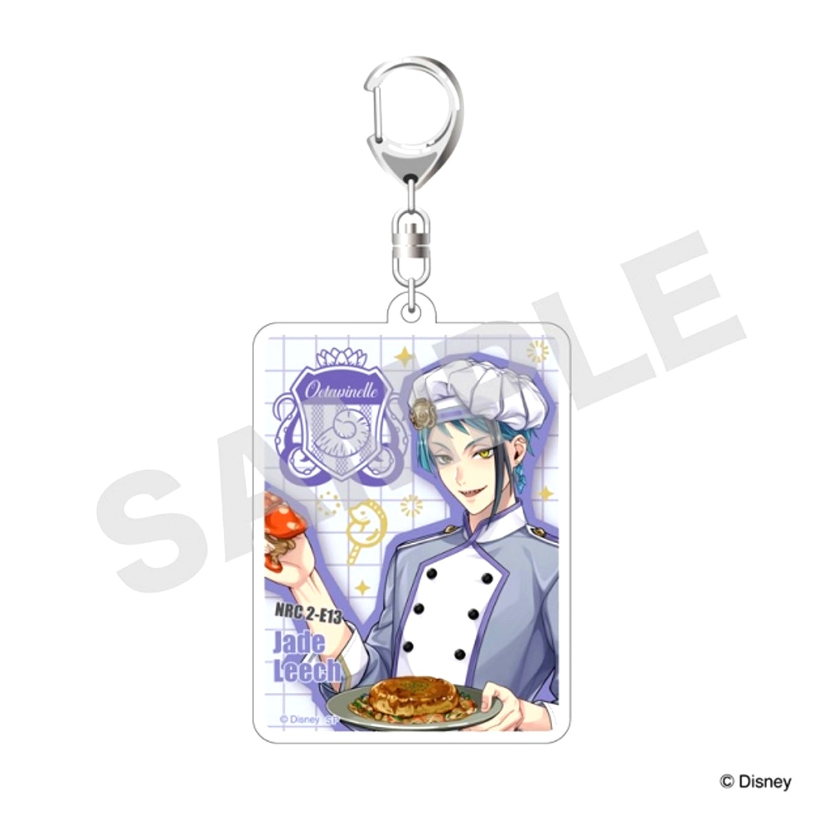 Disney: Twisted-Wonderland / Master Chef / Jade / Acrylic Keychain Goods - Keychain animate Limited [NEW]