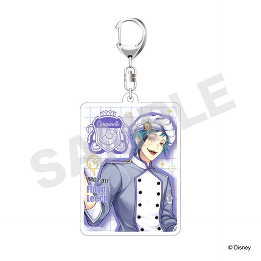Disney Twisted-Wonderland/Master Chef/Floyd/Acrylic Keychain Animate Limited [NEW]