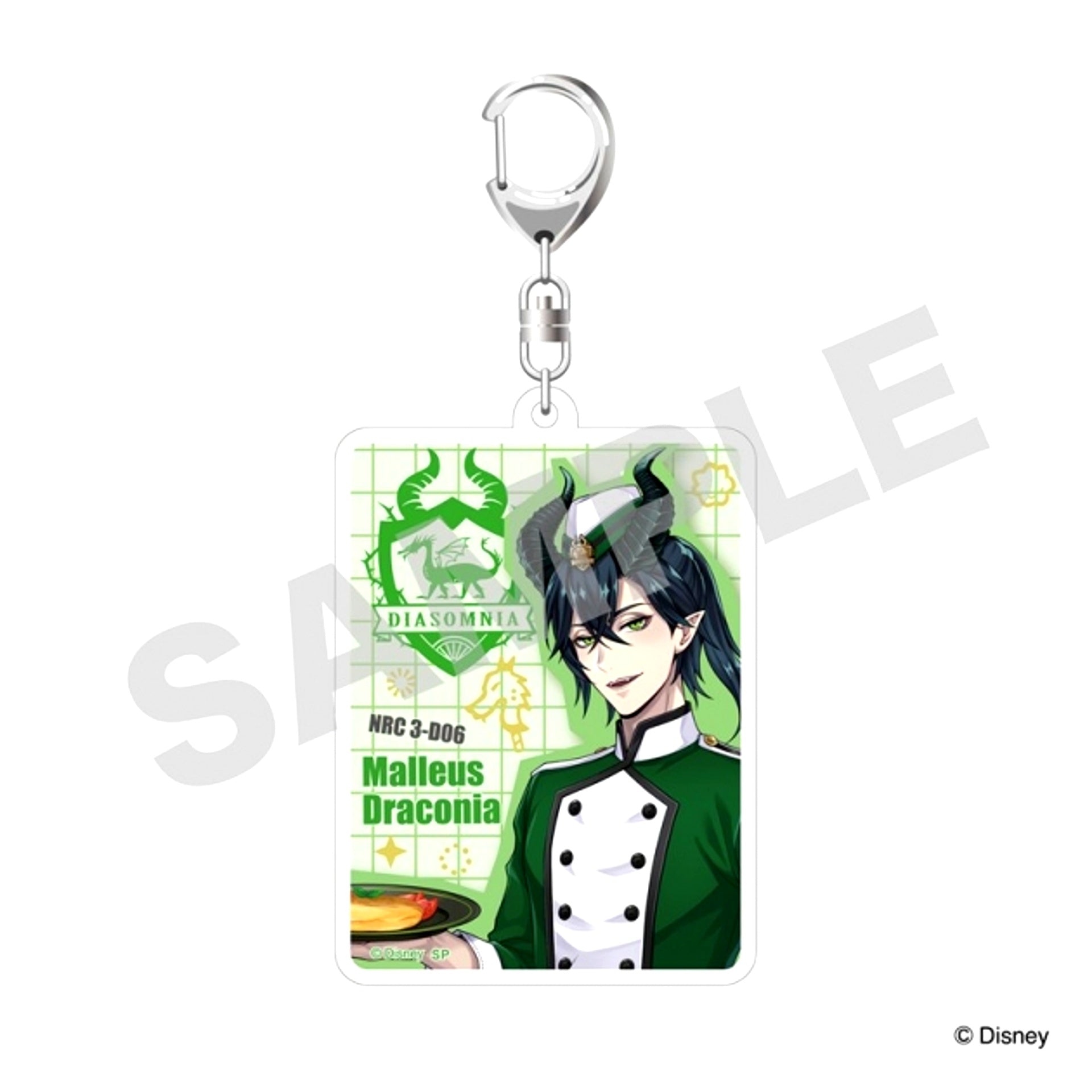 Disney Twisted-Wonderland/Master Chef/Malleus/Acrylic Keychain Animate Limited [NEW]