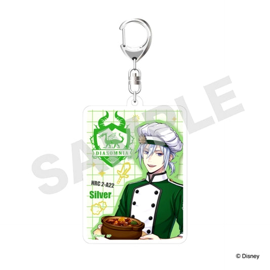 Disney: Twisted-Wonderland / Master Chef / Silver / Acrylic Keychain Goods - Keychain animate Limited [NEW]