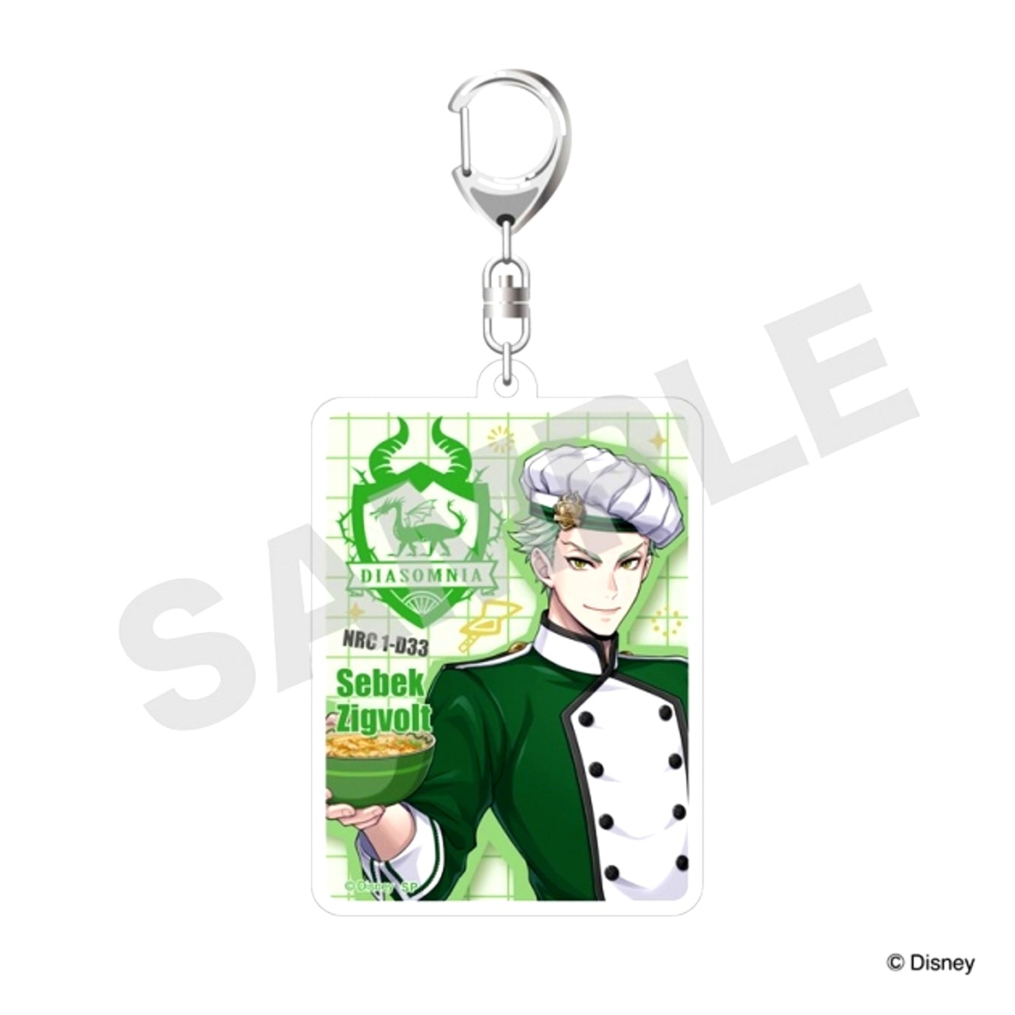 Disney Twisted-Wonderland / Master Chef / Sebek / Acrylic Keychain (Animate Limited) [NEW]