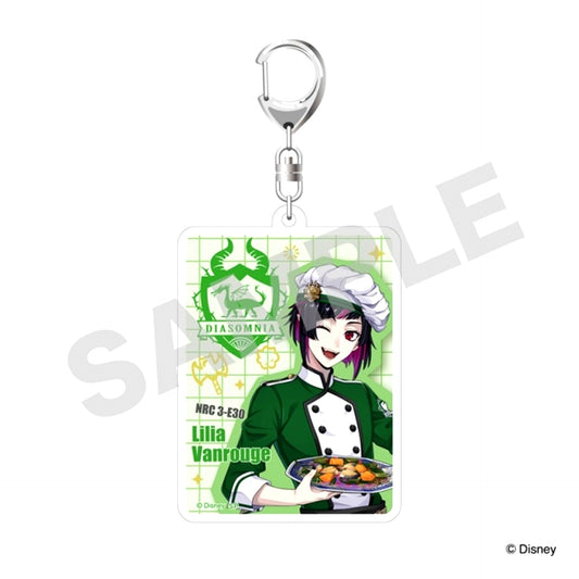 Disney: Twisted-Wonderland / Master Chef / Lillia / Acrylic Keychain Goods - Keychain animate Limited [NEW]