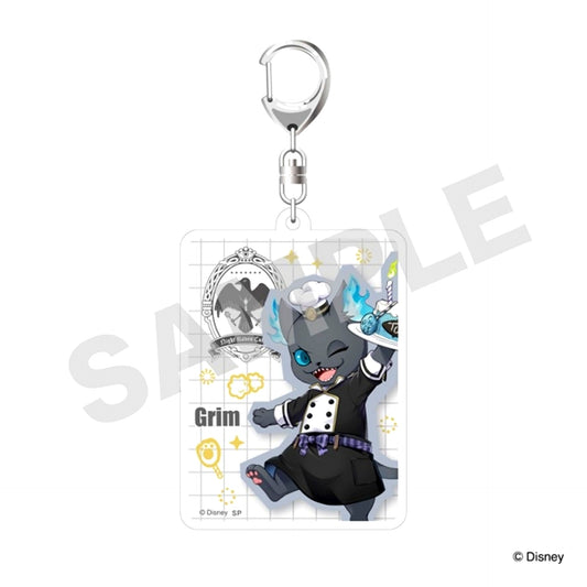 Disney: Twisted-Wonderland / Master Chef / Grim / Acrylic Keychain Goods - Keychain animate Limited [NEW]