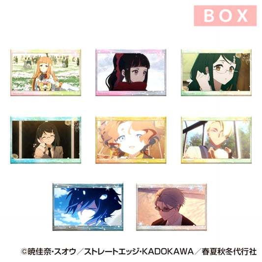 TV Animation Agents of the Four Seasons: Dance of Spring Trading Square Button Goods - Bache with animate with Benefits Bonus [NEW]