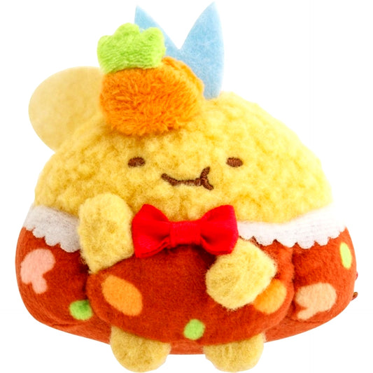Sumikko Gurashi Exhibition -Bon Appetit! Sumikko Restaurant- Tenori Plush Set Ajifurai no Shippo (Fried Horse Mackerel Tail) & Ebiten no Shippo (Shrimp Tempura Tail) [NEW]