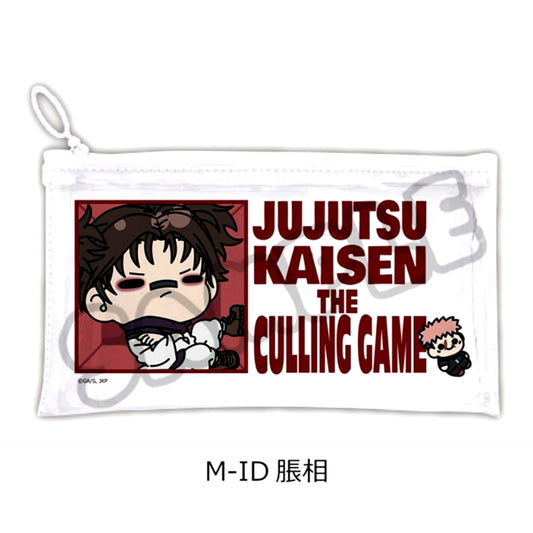 TV Anime Jujutsu Kaisen Season 3 "Culling Game" Flat Clear Pouch M-ID (Choso) [NEW]