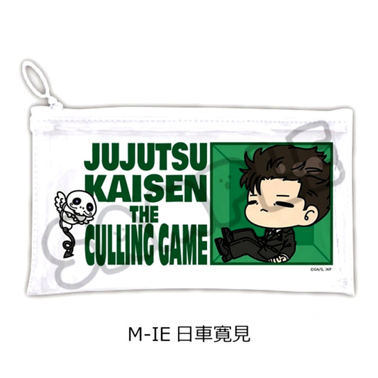 TV Anime Jujutsu Kaisen Season 3 Culling Game Flat Clear Pouch M-IE (Hiromi Higuruma) [NEW]