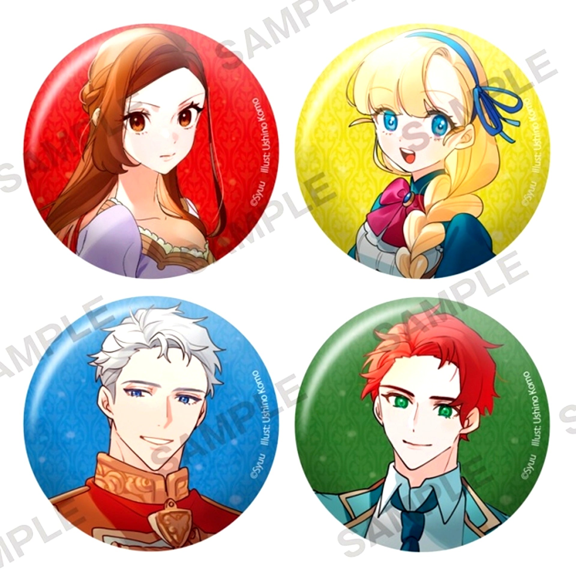 Victoria of Many Faces Can Badge Set [NEW]