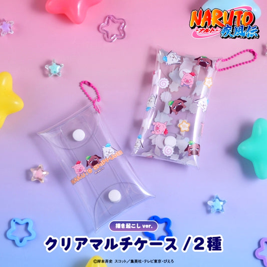 NARUTO Shippuden Clear Multi Case 01. Pakkun / Akamaru / Tonton A [NEW]