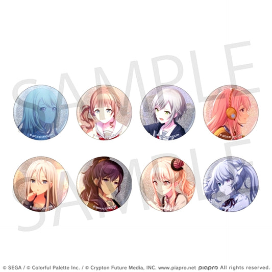Hatsune Miku: Colorful Stage! Glitter Button Event Illustration Collection vol.1 A Goods - Bache Resale [NEW]