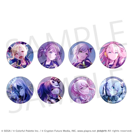 Hatsune Miku: Colorful Stage! Glitter Button Event Illustration Collection vol.2 A Goods - Bache Resale [NEW]