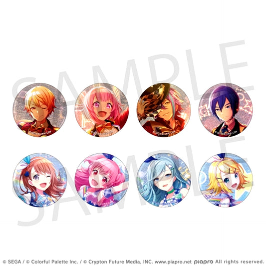Hatsune Miku: Colorful Stage! Glitter Button Event Illustration Collection vol.2 B Goods - Bache Resale [NEW]
