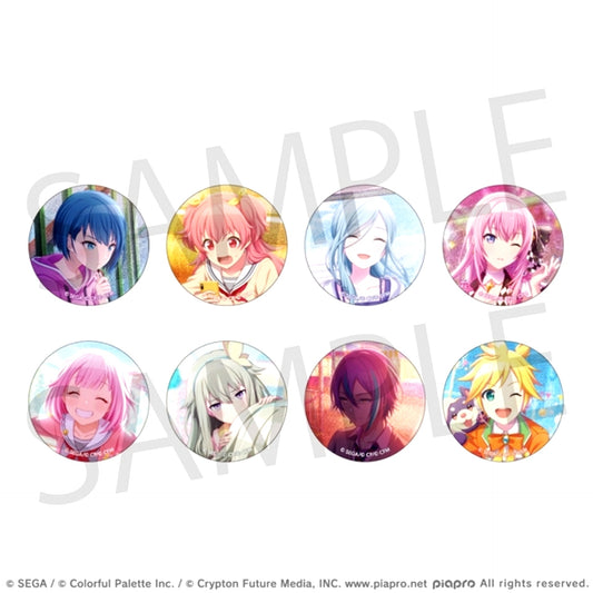 Hatsune Miku: Colorful Stage! Glitter Button Event Illustration Collection vol.3 B Goods - Bache Resale [NEW]