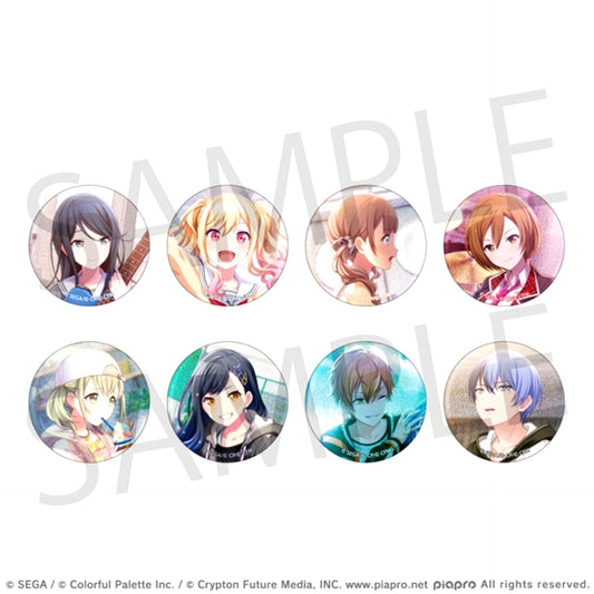 Hatsune Miku: Colorful Stage! Glitter Button Event Illustration Collection vol.3 C Goods - Bache Resale [NEW]