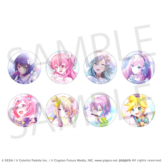 Hatsune Miku: Colorful Stage! Glitter Button Event Illustration Collection vol.4 B Goods - Bache Resale [NEW]